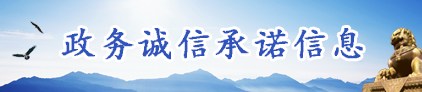 政務誠信承諾信息